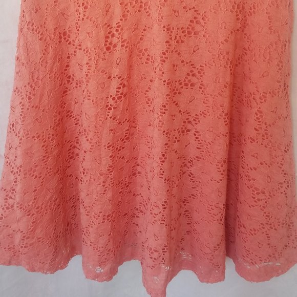 Women's Coral Summer Dress (Size M) - Picture 4 of 6